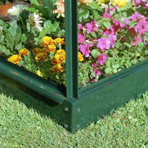GREEN GREENHOUSE BASE 6ft x 6ft